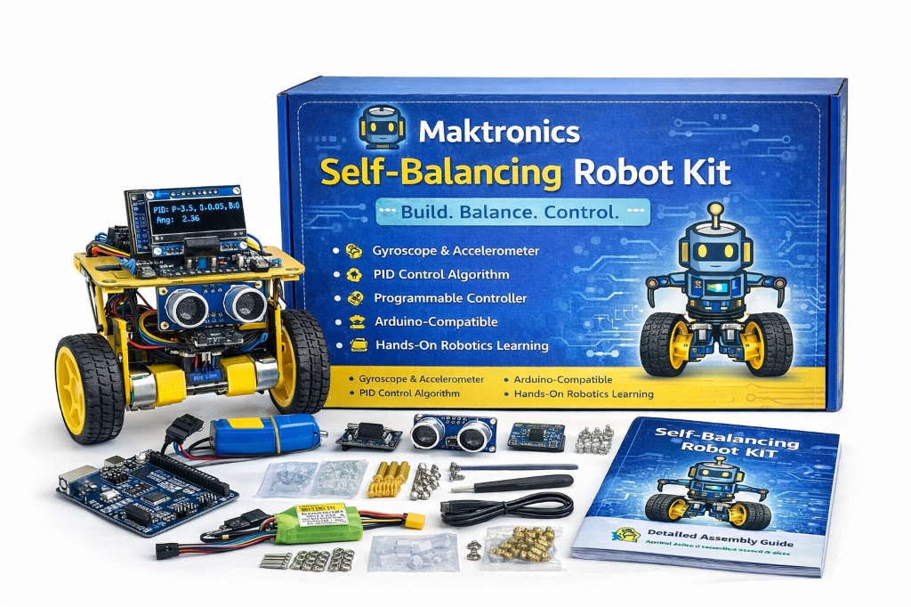 Maktronics Self-Balancing Robot Kit